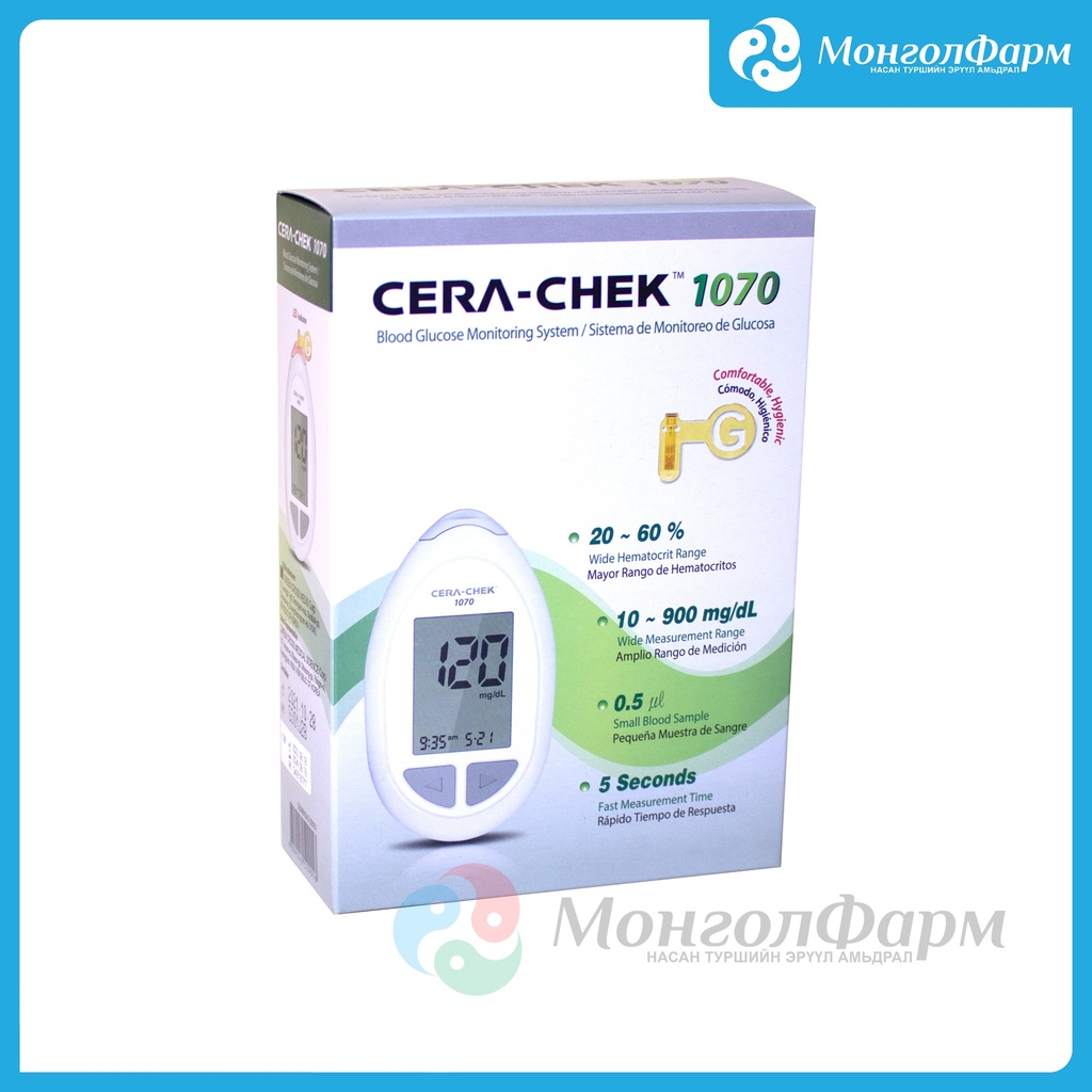 CERA-CHEK 1070 Blood Glucose Meter