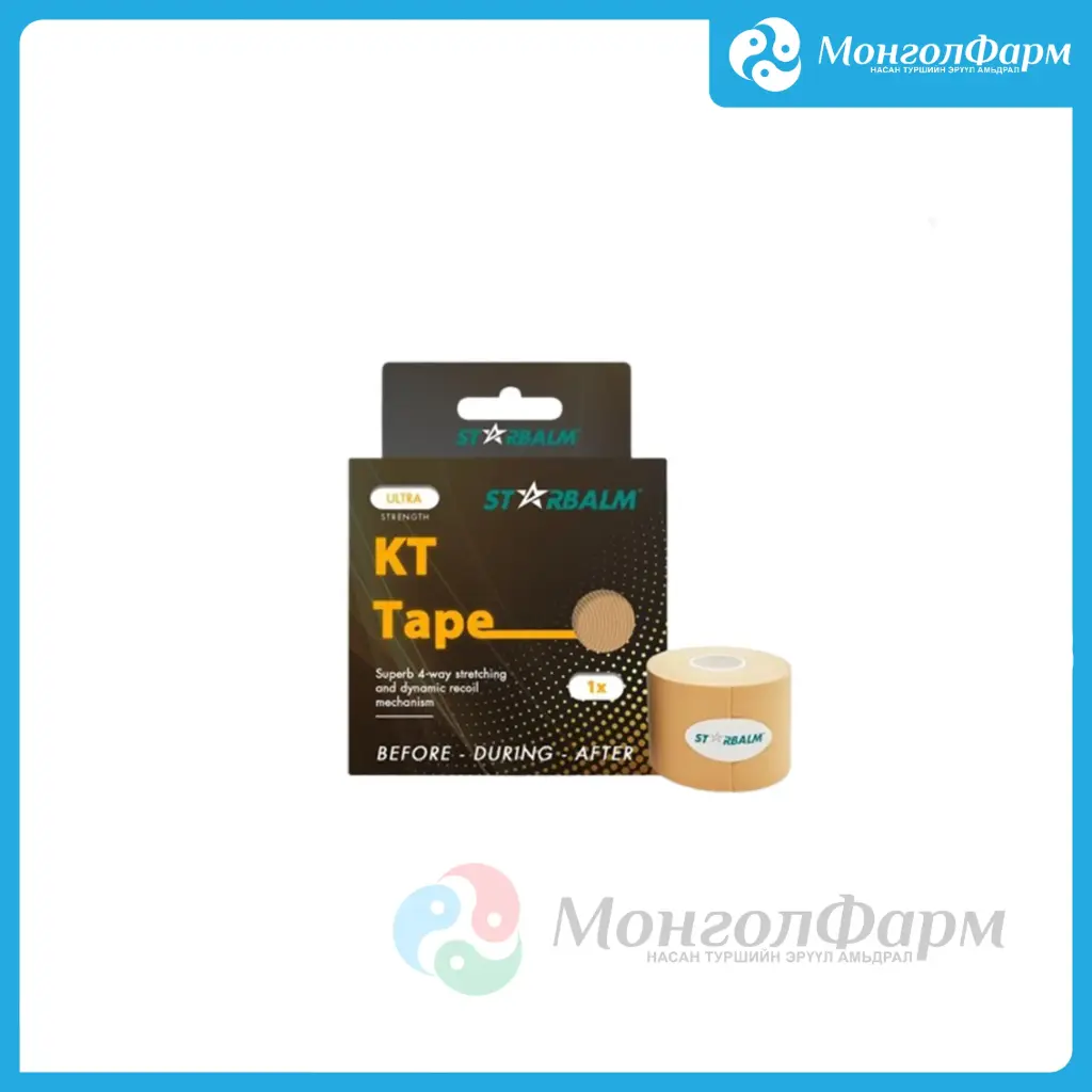 STARBALM KT Tape Ultra Beige 5cm x 5m