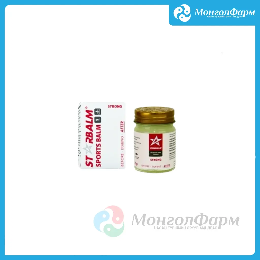  STARBALM Sport Balm White Strong 25g