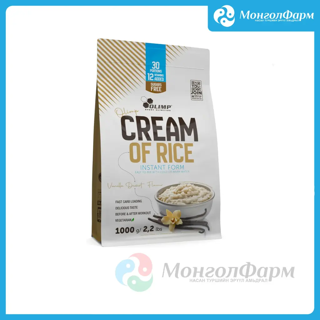 Olimp Cream of Rice 1кг ванил