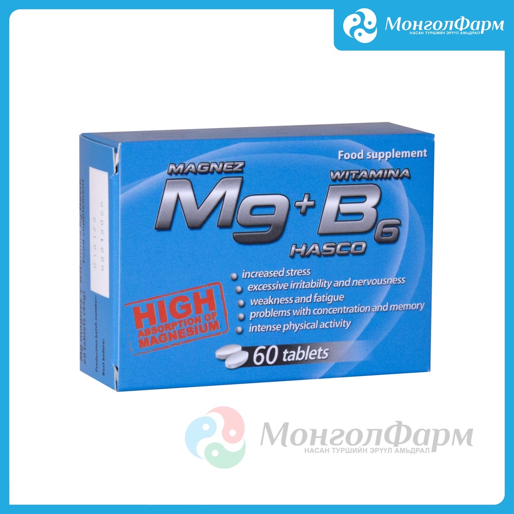 Магне В6 №60 | Monmedical